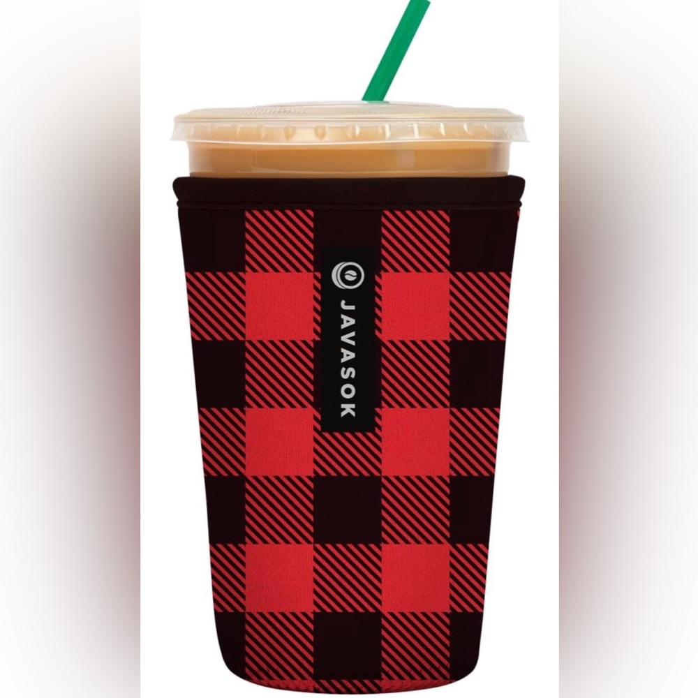 Sok It JavaSok Iced Coffee & Cold Soda Insulated Neoprene Cup Sleeve
